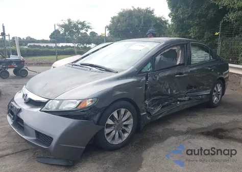 2010 Honda Civic Ex z USA, uszkodzony, nr VIN 2HGFA1F86AH524875